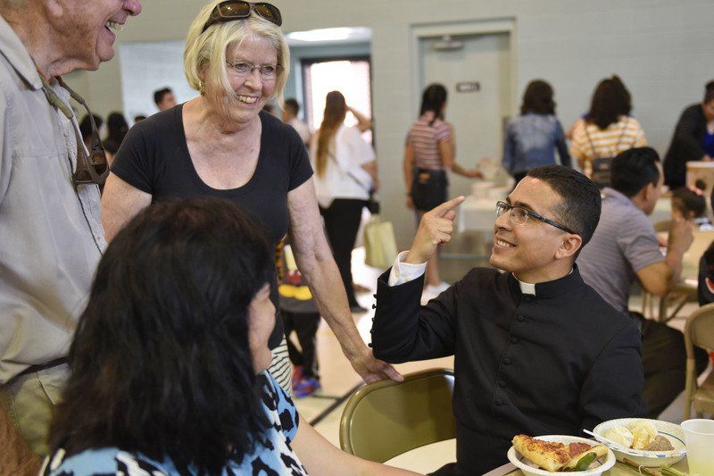 New priest introduced at Goshen's St. John the Evangelist Catholic Church